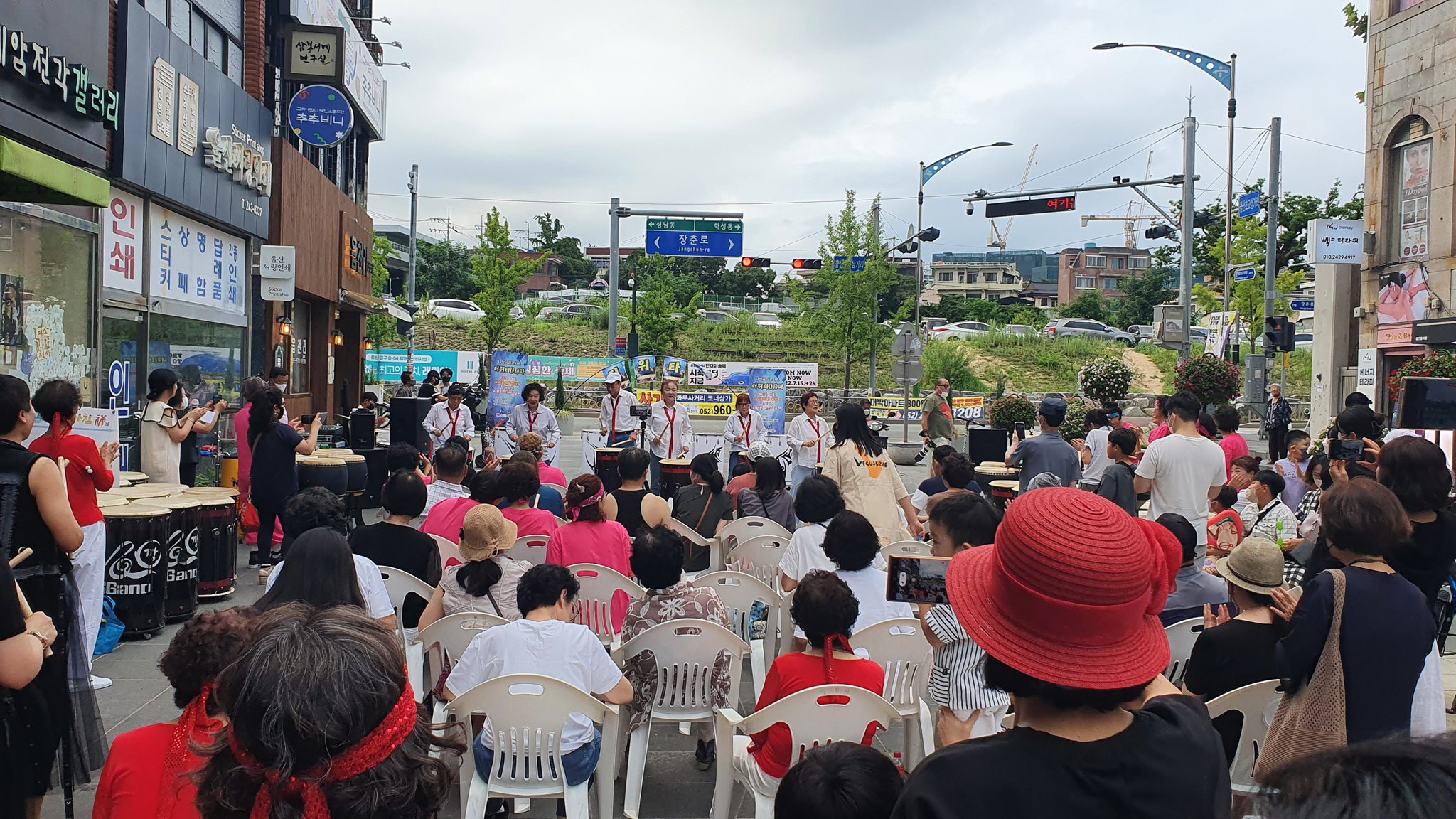 노리울예술협회 타악공감콘서트 사진(북난타 공연 사진, 북난타 개석 사진)
