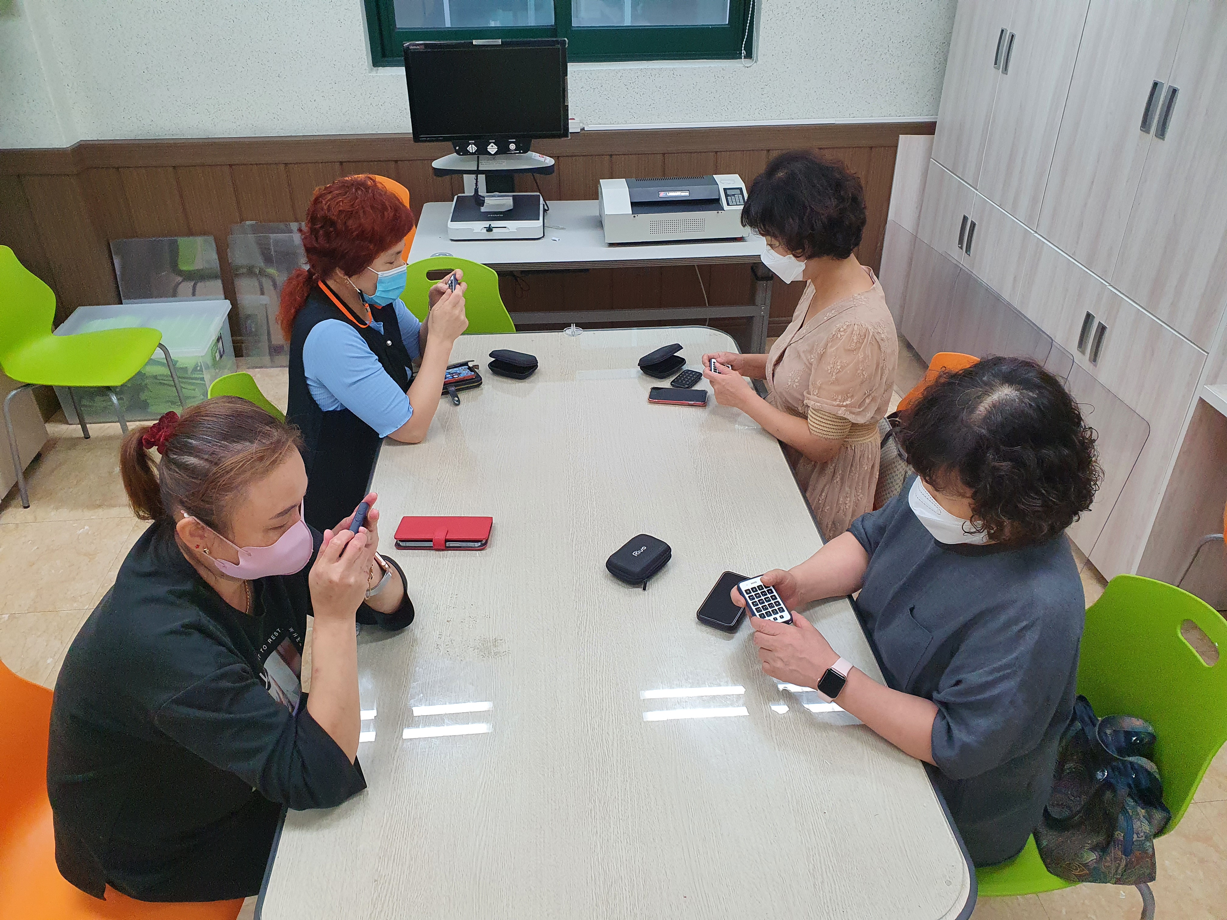 스마트기기 교육사진