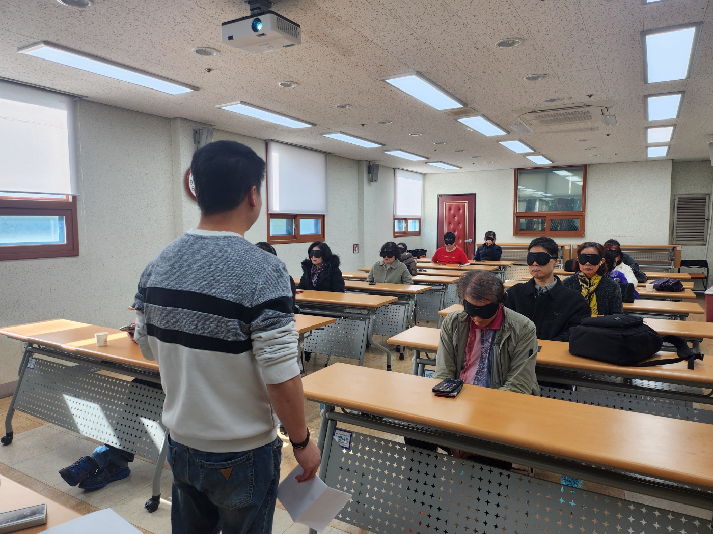 스마트폰 활용대회 진행 사진